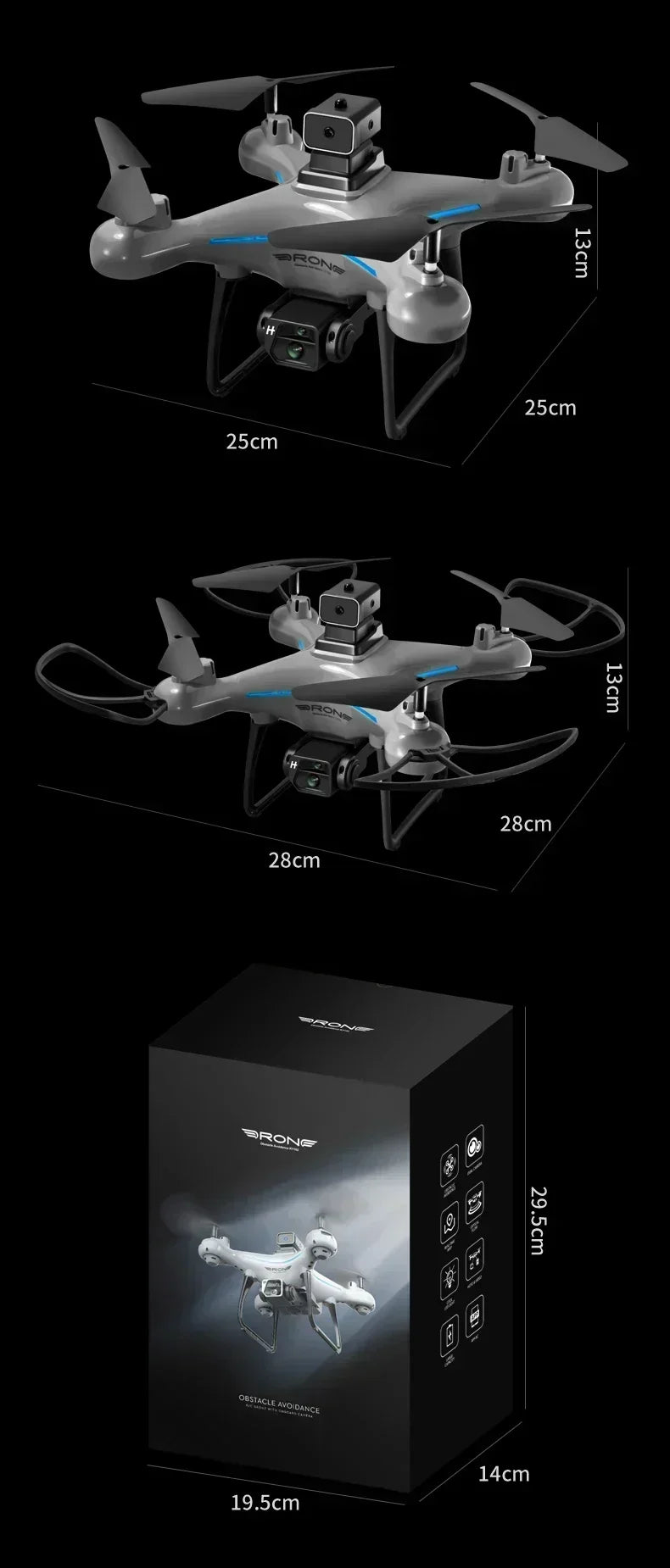Ky102 Drone 8k Hd Dual-camera Profesional Aerial