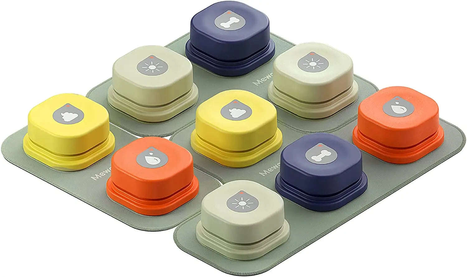 MEWOOFUN Dog Button Record Talking Pet