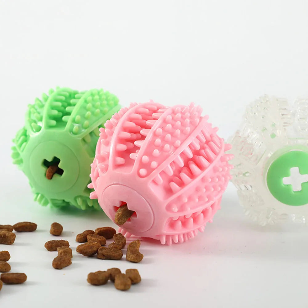 Dog Chew Ball Toys for Aggressive Chewers Interactive