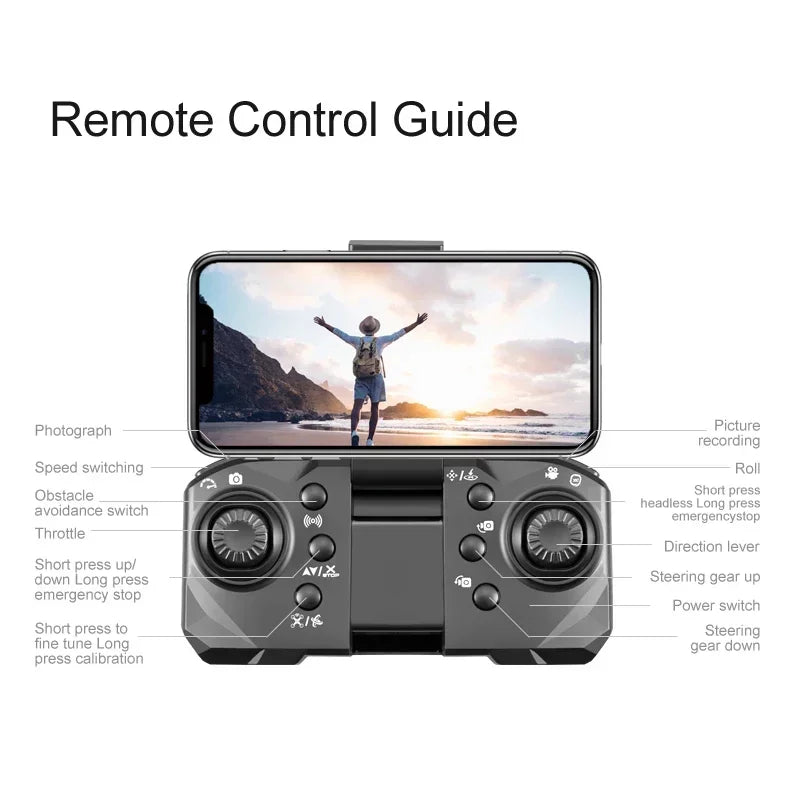 New D6 8K Drone Professional HD Dual Camera