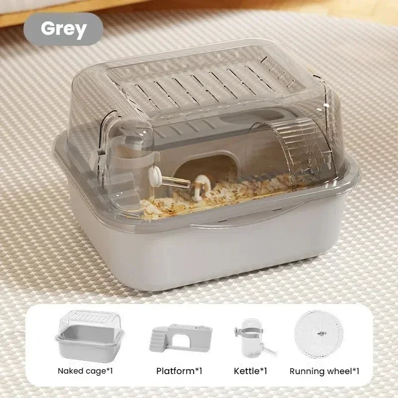 Large Hamster Cage With Water Bottle Openable