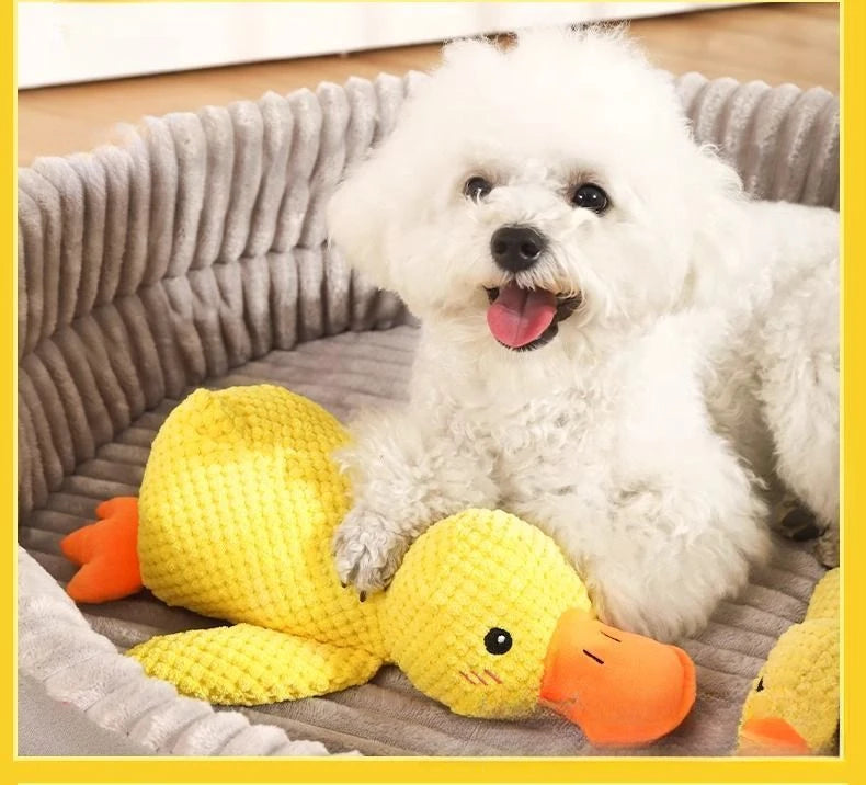 Pet Plush Toy Dog Calming Duck Stuffed Duck Toys