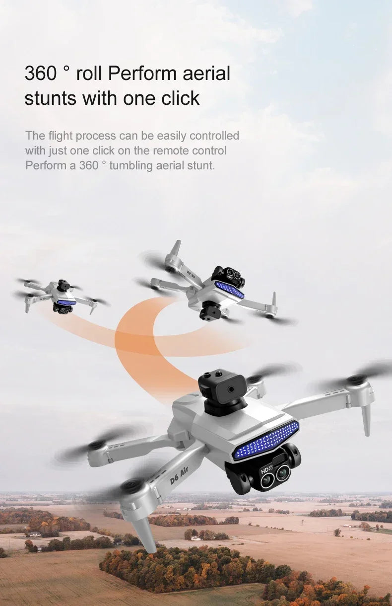 New D6 8K Drone Professional HD Dual Camera