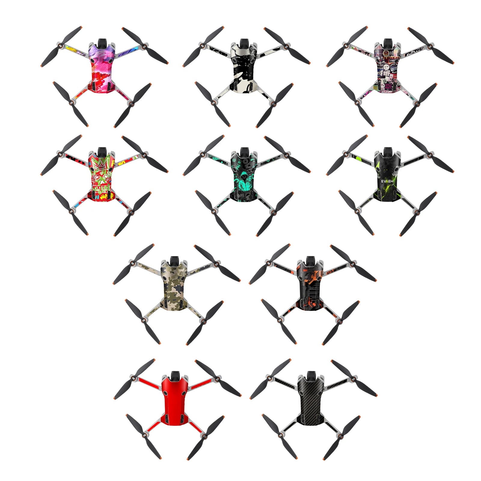 For DJI Mini 4 Pro Stickers Drone Protective Film