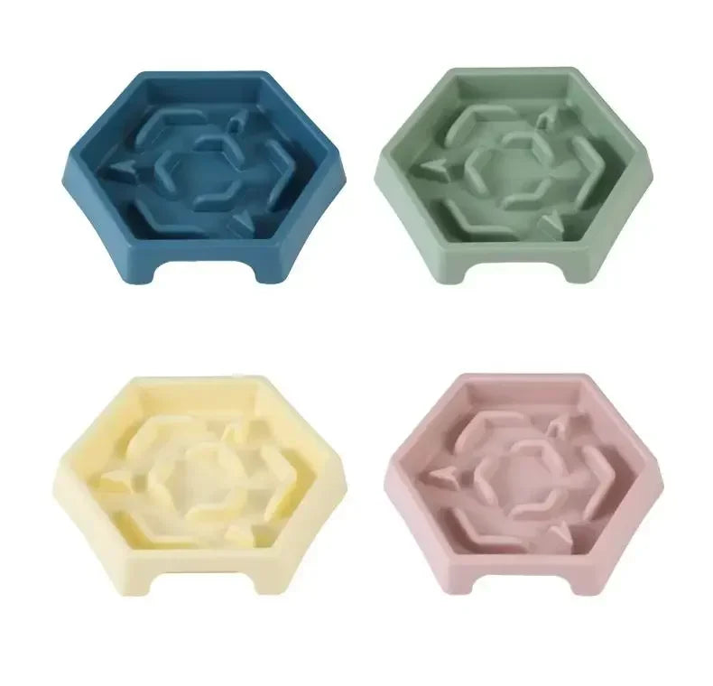 Dog Bowl Anti Choking Slow Food Bowl Small