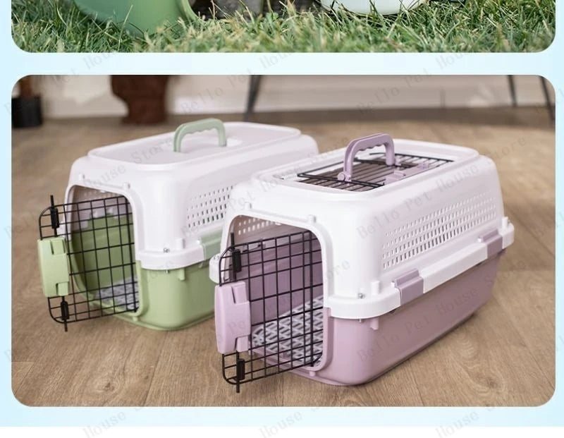 Sturdy Pet Airline Box Ventilated Dog Shipping Box