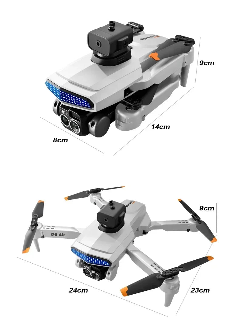 New D6 8K Drone Professional HD Dual Camera