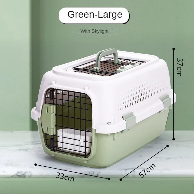 Sturdy Pet Airline Box Ventilated Dog Shipping Box