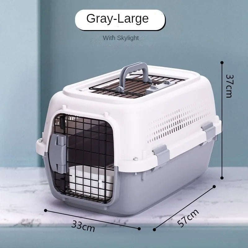 Sturdy Pet Airline Box Ventilated Dog Shipping Box
