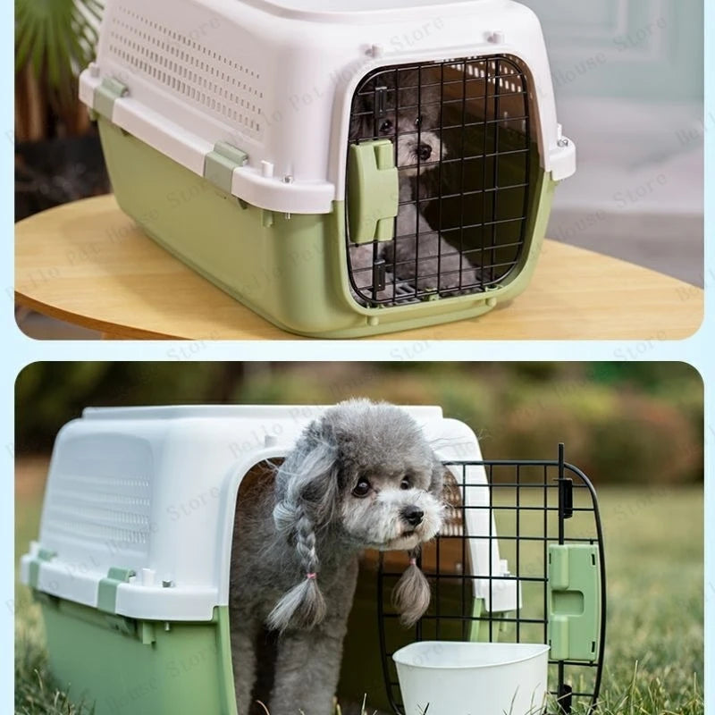 Sturdy Pet Airline Box Ventilated Dog Shipping Box