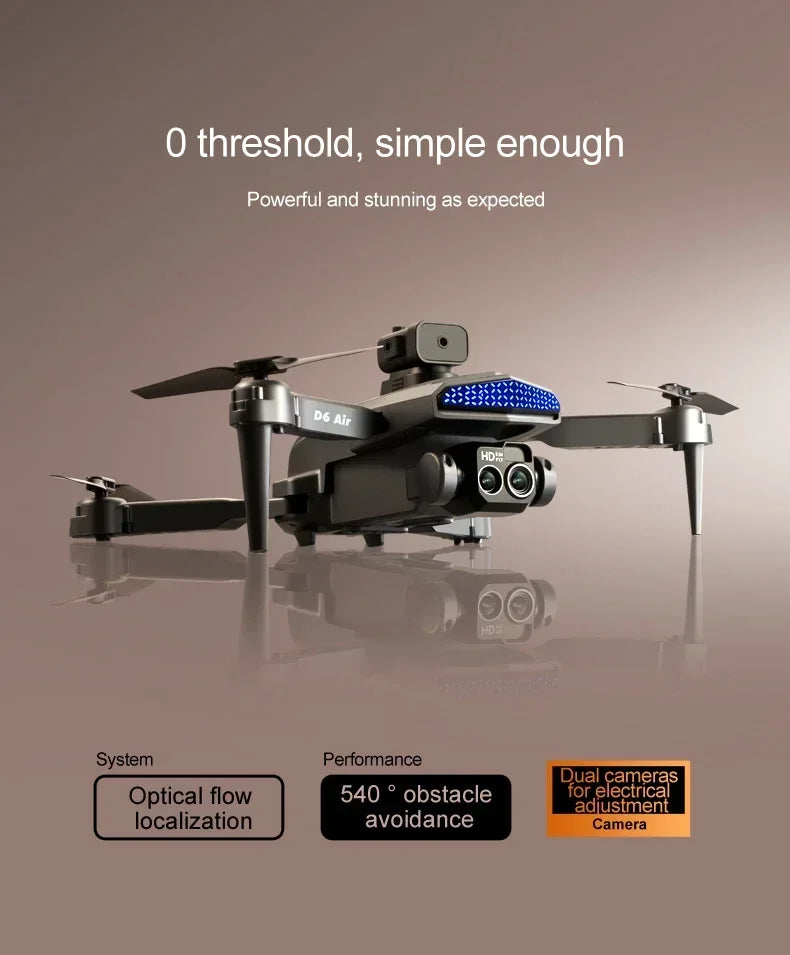 New D6 8K Drone Professional HD Dual Camera