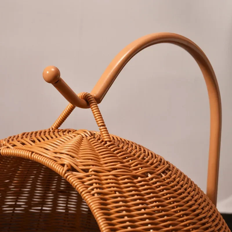 Rattan Cat Nest and Cat Cage Washable Cat Hanging