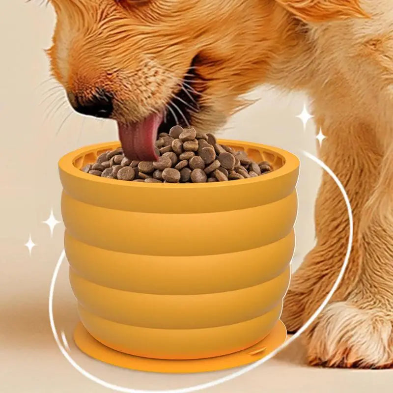 Silicone Dog Lick Bowl 620ml Slow Feeder Bowl