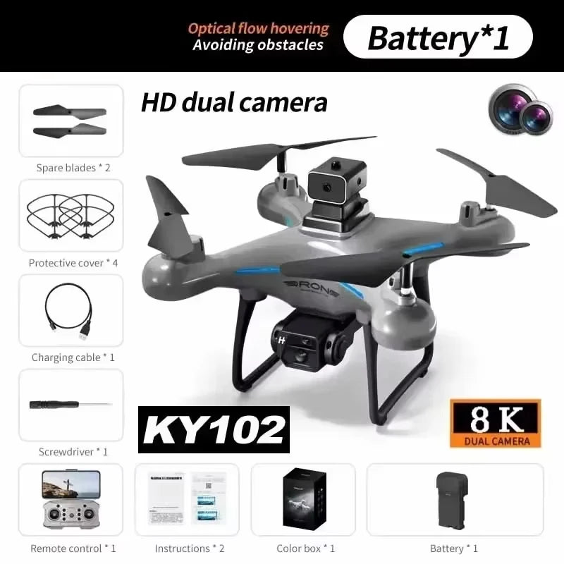2025 KY102 Drone 8K Professional Dual Camera