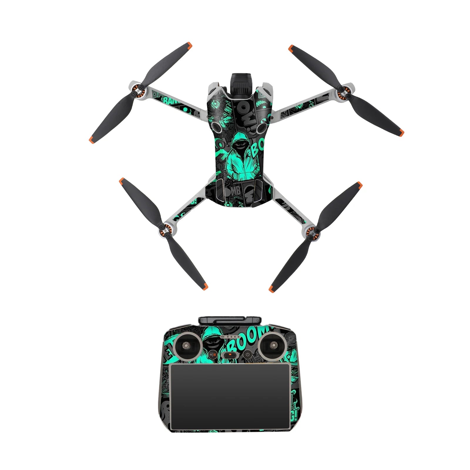 For DJI Mini 4 Pro Stickers Drone Protective Film