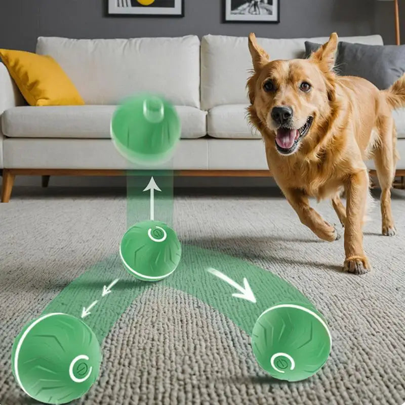 Interactive Moving Dog Toys Automatic Bouncing