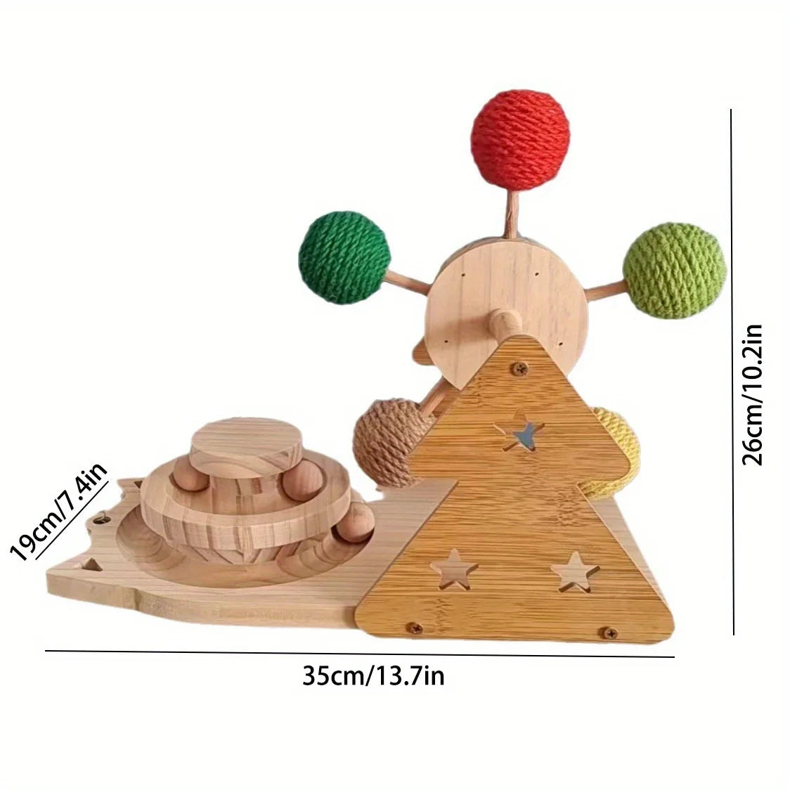 3-in-1 Multi-Functional Interactive Cat Toy Set