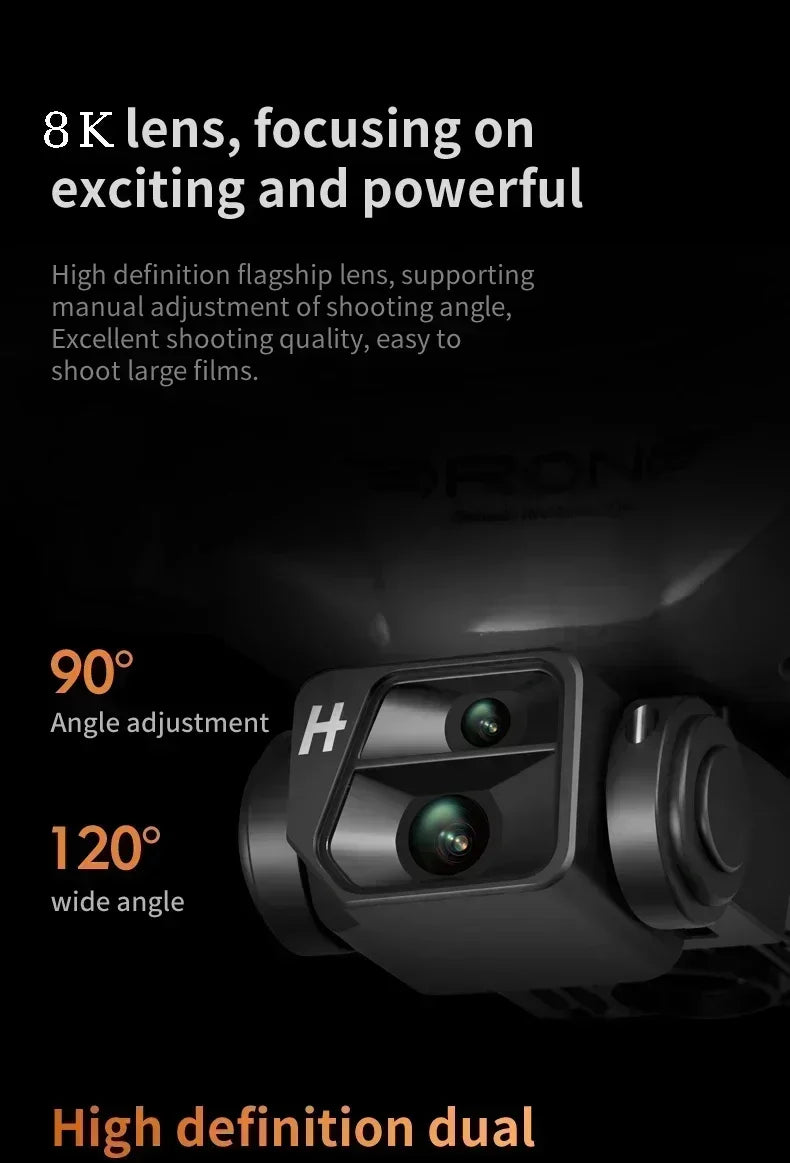 Ky102 Drone 8k Hd Dual-camera Profesional Aerial