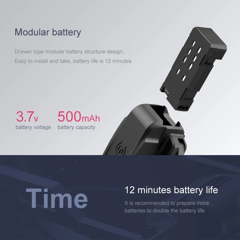 2024 New XT6 Mini Drone 4K 1080P HD Camera