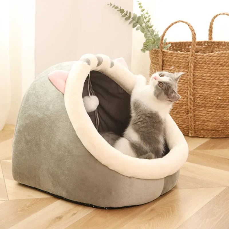 Bed Cat House Condo for Indoor or Outdoor Cat Tent