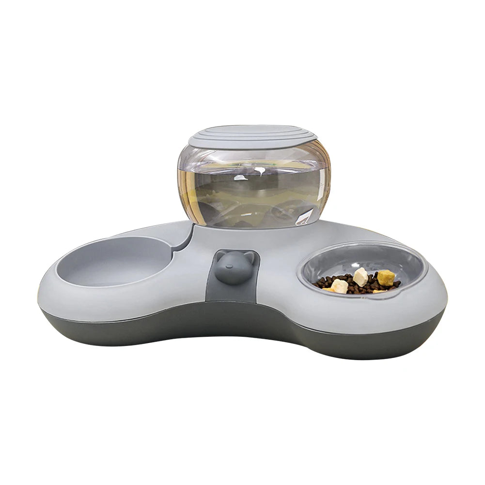 2 In 1 Auto Water Drinker for Cats Dogs Cat Food