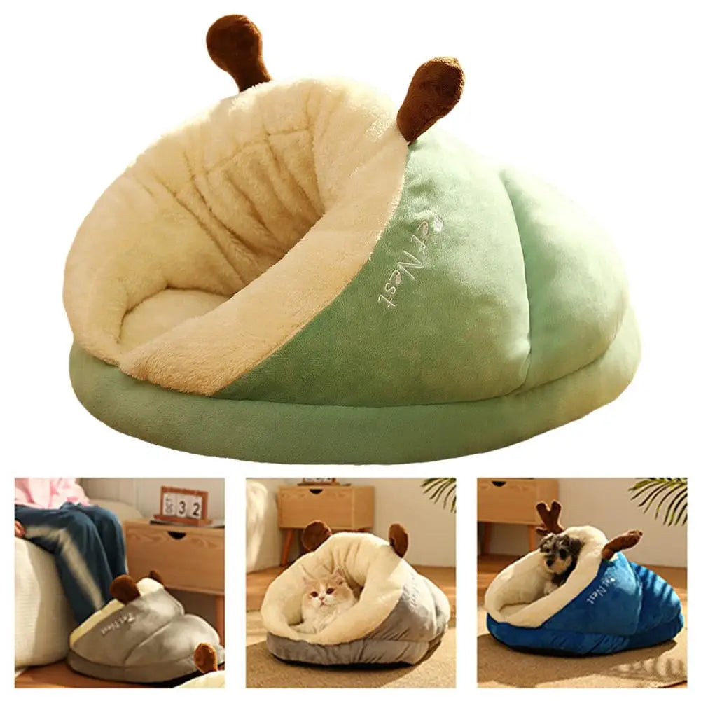 Warm Small Dog Kennel Bed Breathable Dog House