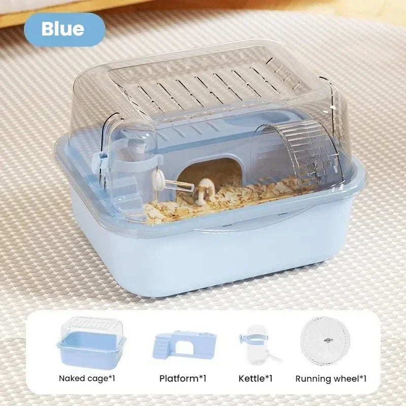 Large Hamster Cage With Water Bottle Openable