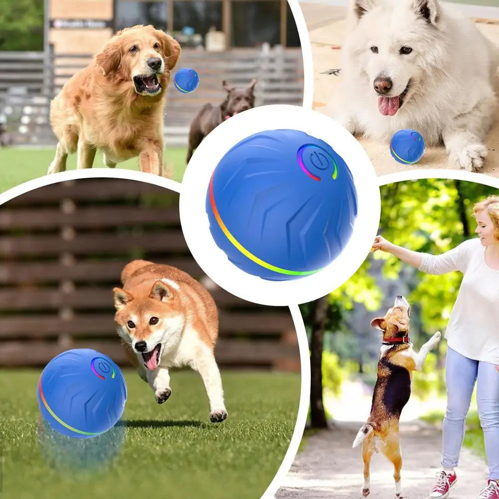 Interactive Moving Dog Toys Automatic Bouncing