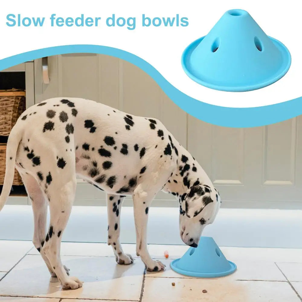 Dog Bowl Slow Feeder Fun Interactive Slow Eater