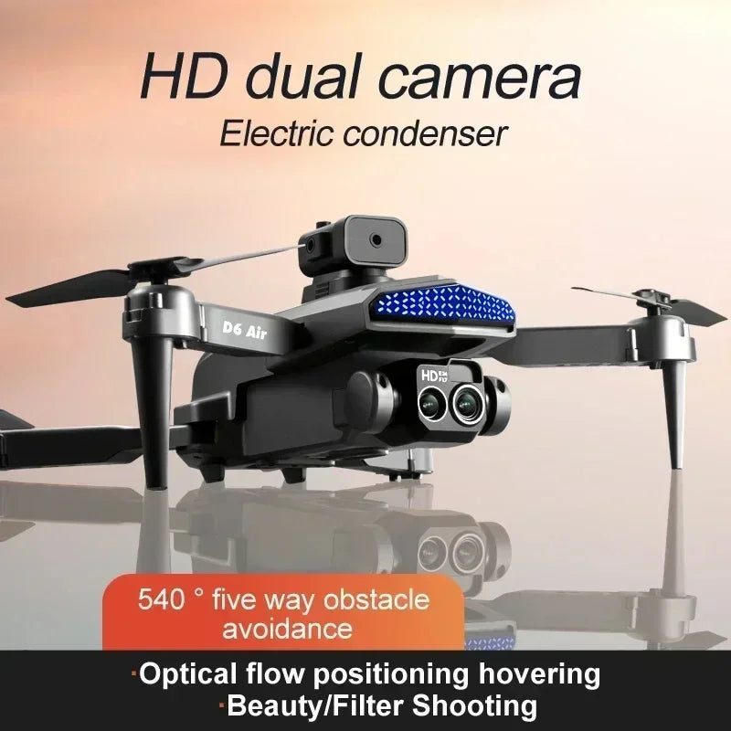 New D6 8K Drone Professional HD Dual Camera