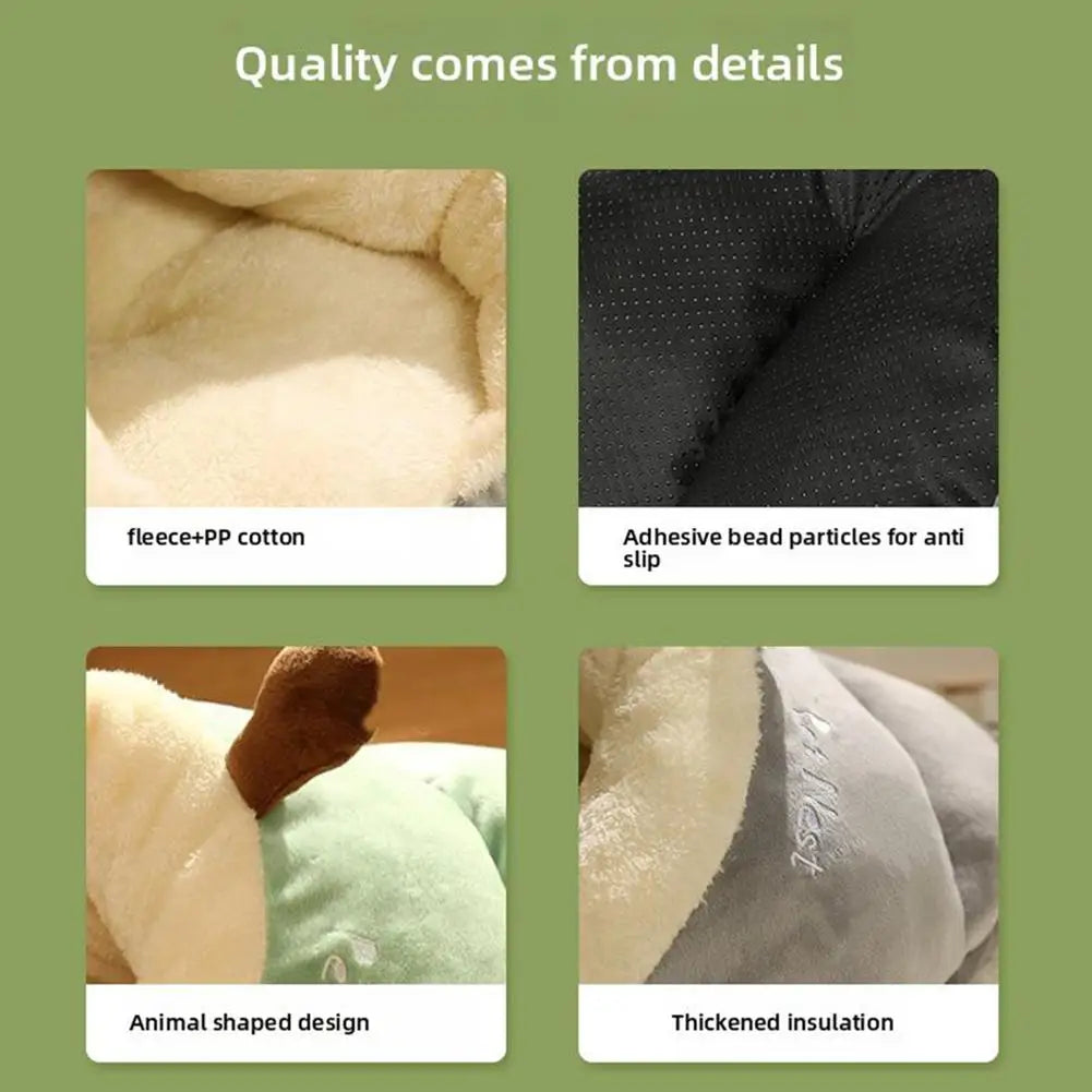 Warm Small Dog Kennel Bed Breathable Dog House