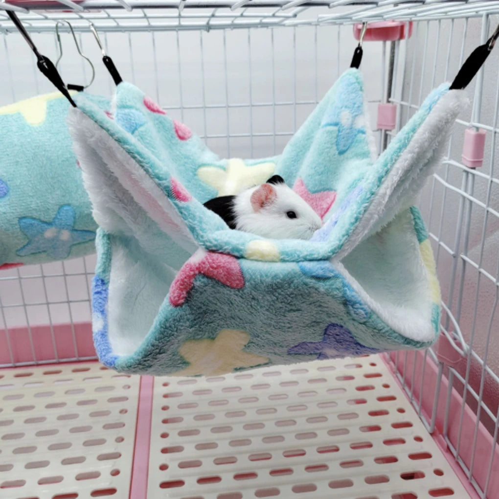 Rat Hammock Hanging Bed Fleeced Sweet Gift Pet