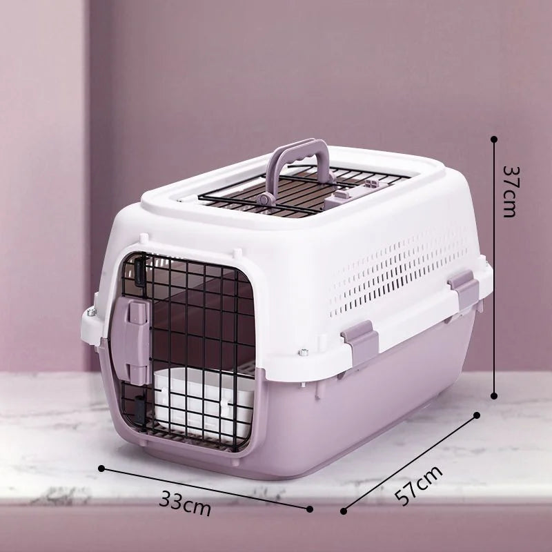 Sturdy Pet Airline Box Ventilated Dog Shipping Box
