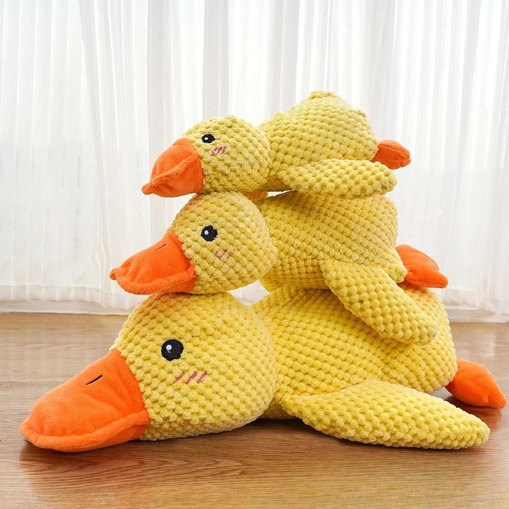 Pet Plush Toy Dog Calming Duck Stuffed Duck Toys