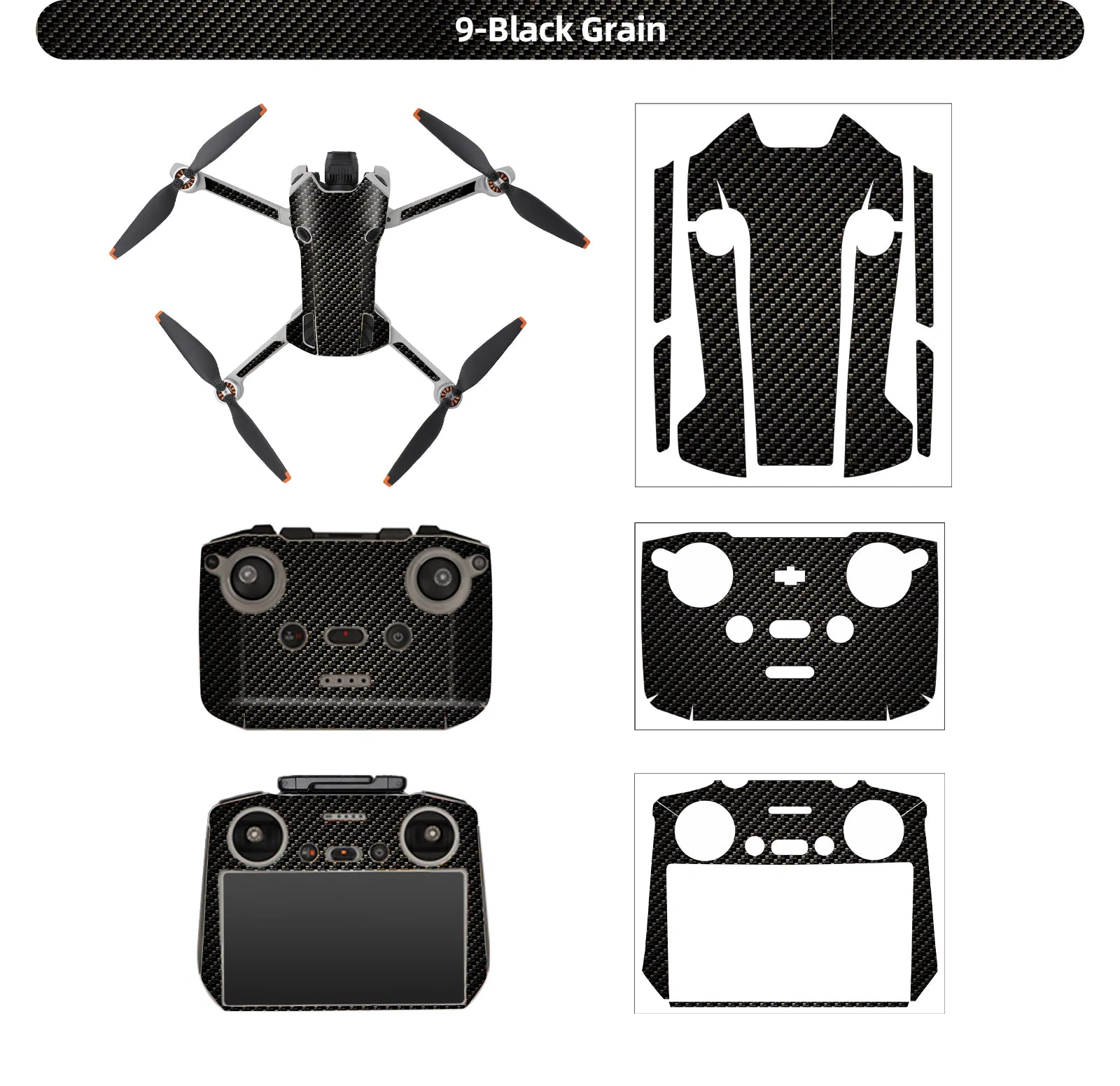 For DJI Mini 4 Pro Stickers Drone Protective Film