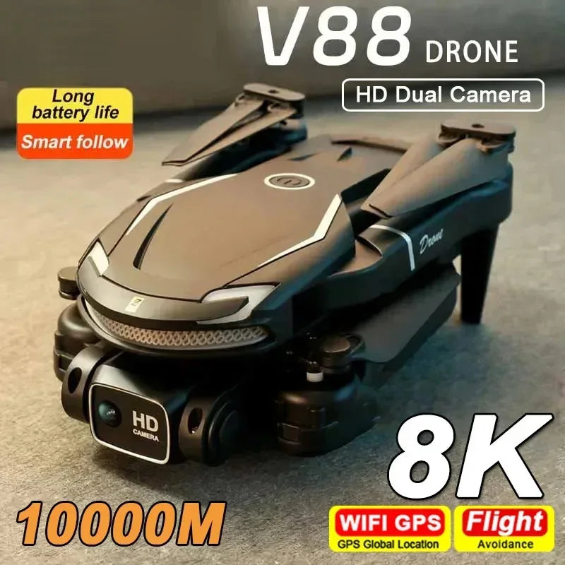 Mini New V88 Drone 8K Professional HD Aerial