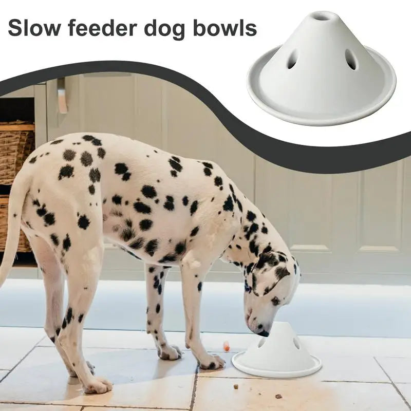 Dog Bowl Slow Feeder Fun Interactive Slow Eater