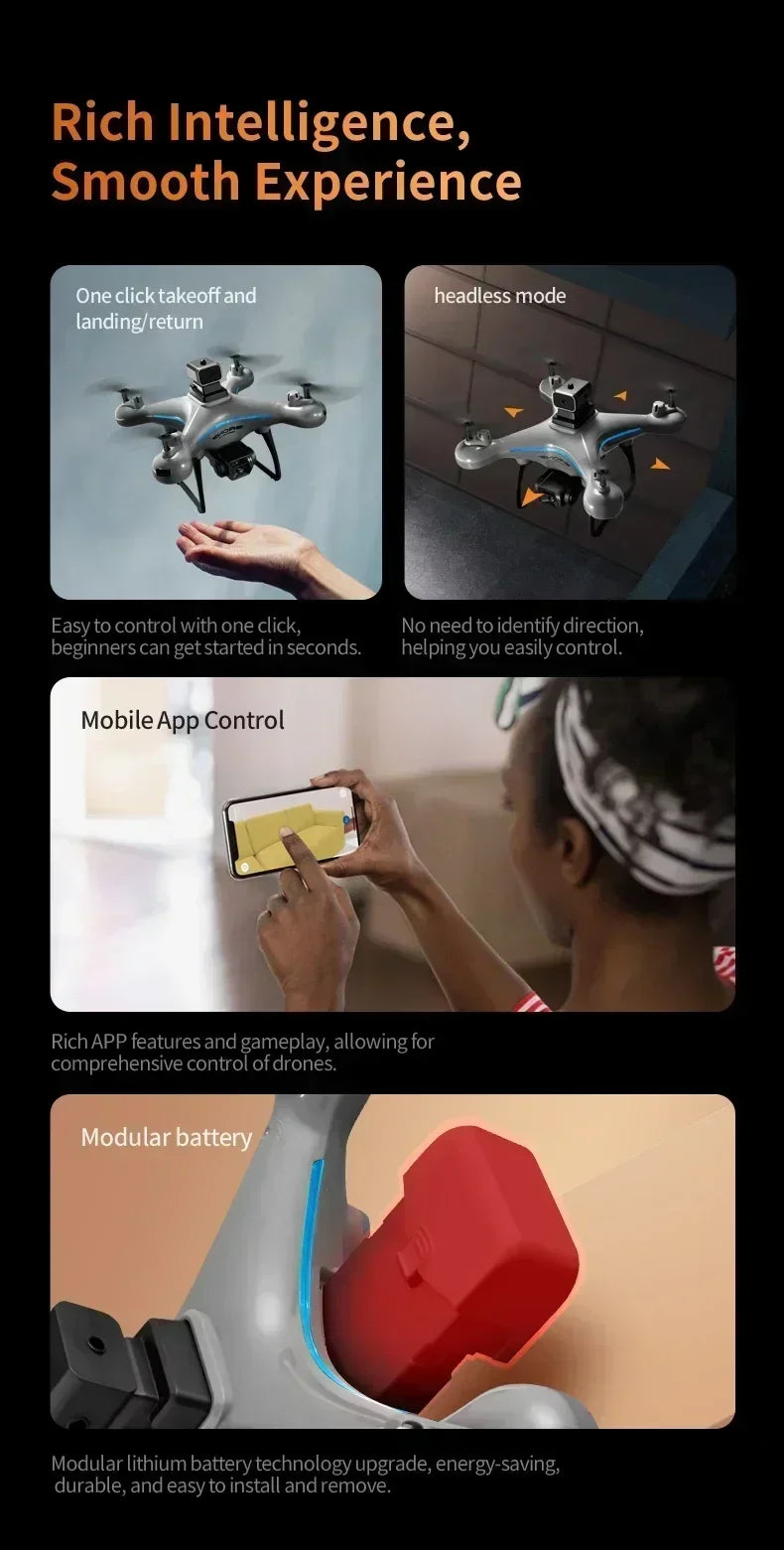 Ky102 Drone 8k Hd Dual-camera Profesional Aerial