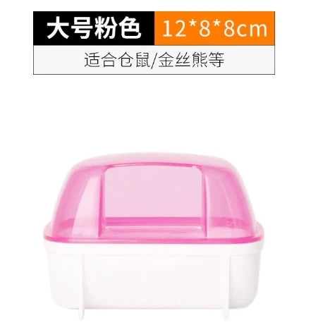 Hamster Bathroom House Sandbox Full Transparent
