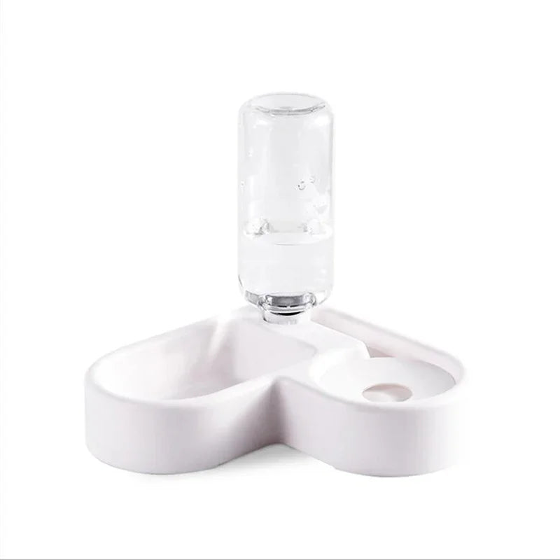 Corner Dog Bowl Pet Automatic Feeder Dog Cat