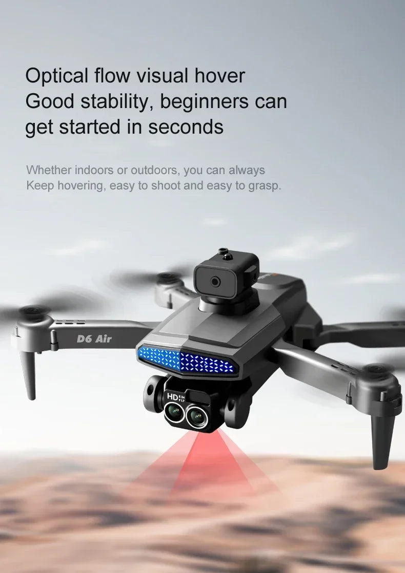 New D6 8K Drone Professional HD Dual Camera