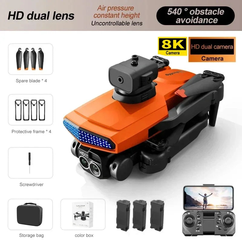 New D6 8K Drone Professional HD Dual Camera