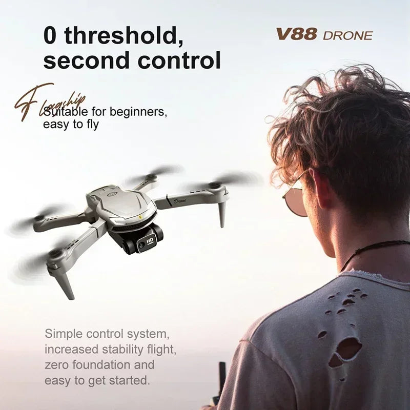 Mini New V88 Drone 8K Professional HD Aerial