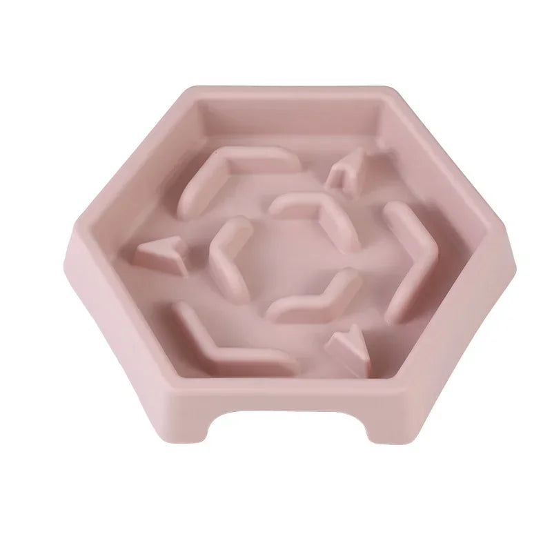 Dog Bowl Anti Choking Slow Food Bowl Small