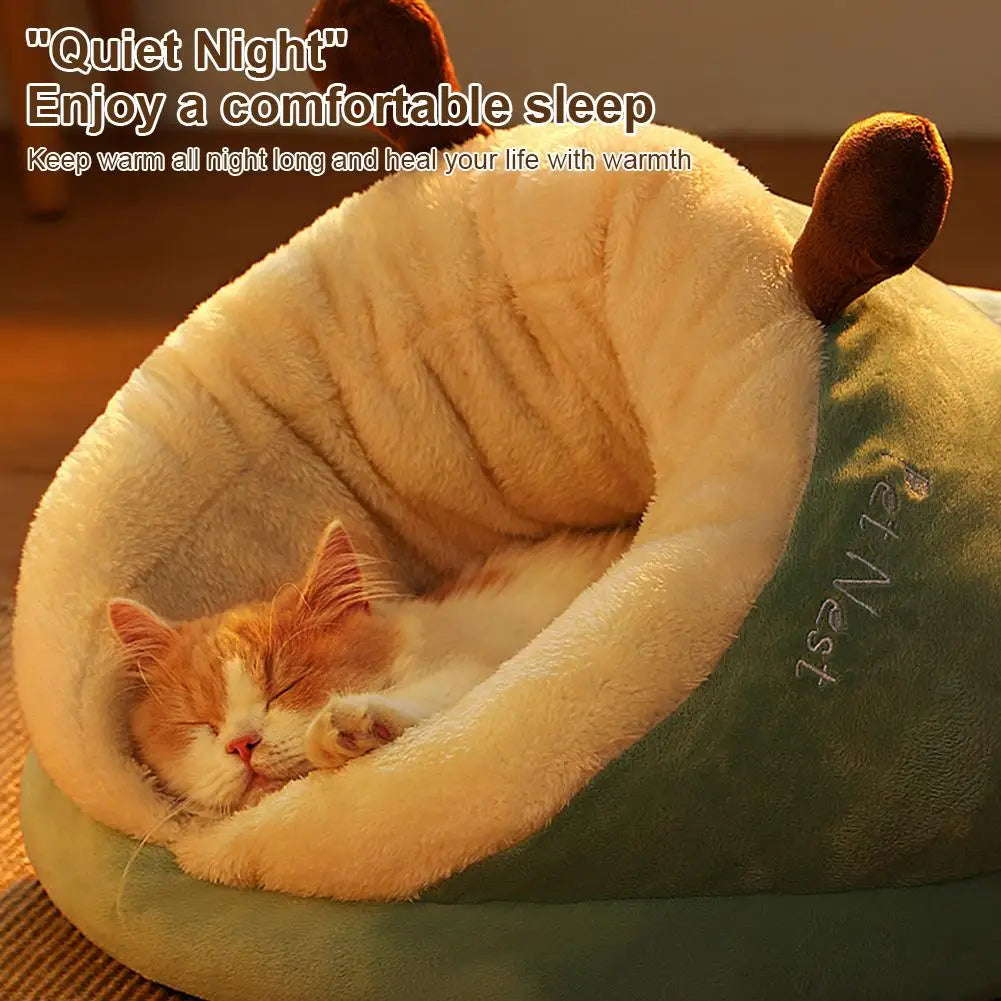 Warm Small Dog Kennel Bed Breathable Dog House