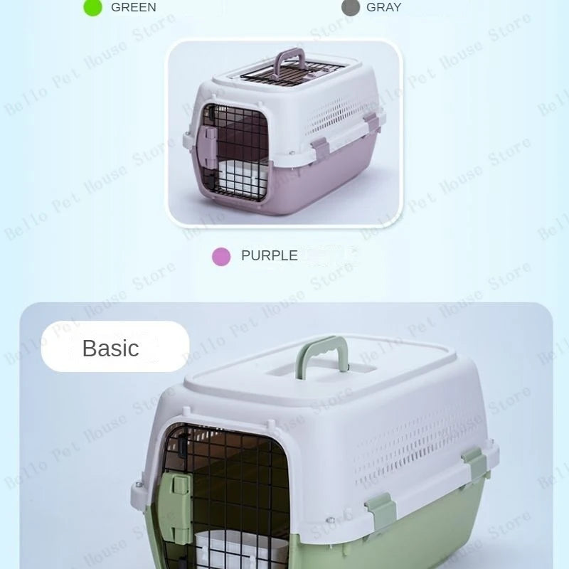 Sturdy Pet Airline Box Ventilated Dog Shipping Box