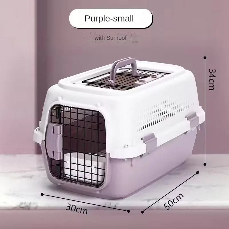 Sturdy Pet Airline Box Ventilated Dog Shipping Box