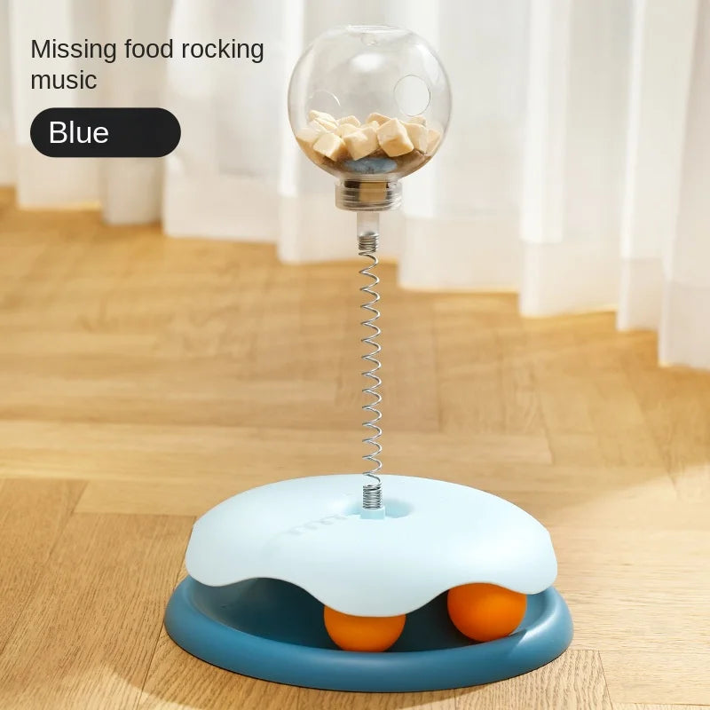 Cat Puzzle Food Leaking Ball Toy Cat Dog Interactive