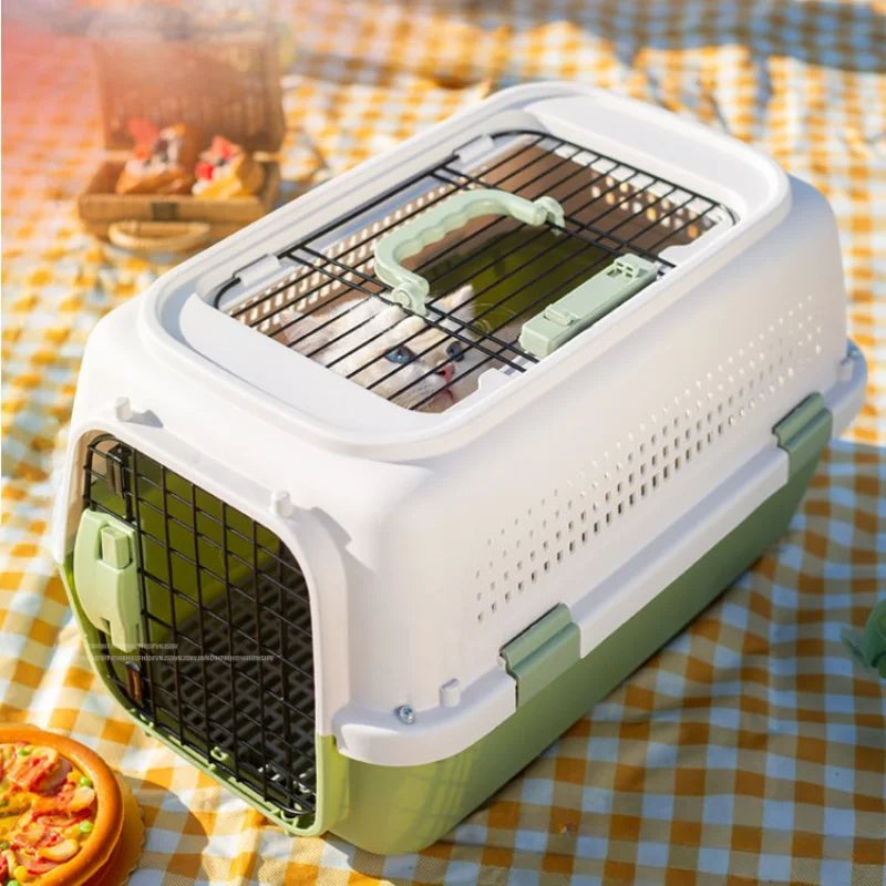 Sturdy Pet Airline Box Ventilated Dog Shipping Box