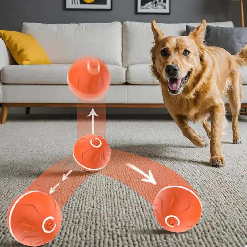 Interactive Moving Dog Toys Automatic Bouncing